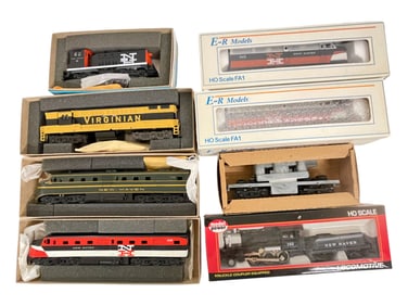 8 Assorted HO Locomotives