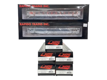 7 Rapido HO Pullman Bradley NH Pass Cars