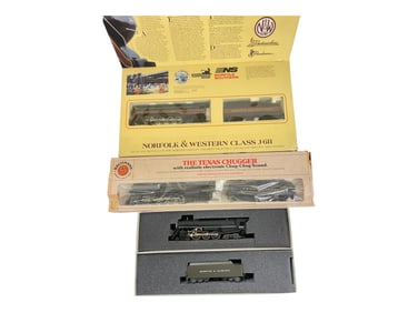 3 HO Steam Locomotives, Plus