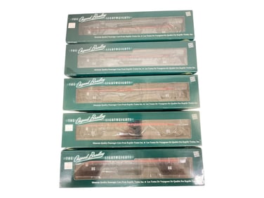 5 Rapido HO NH Bradley Passenger Cars