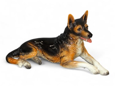 Large Goebel Porcelain German Shepherd