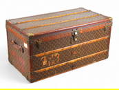 Early Louis Vuitton Cabin Steamer Trunk