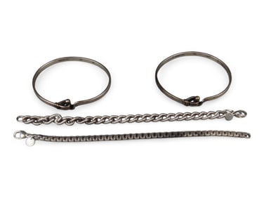 (4) Tiffany & Co. Silver Bracelets