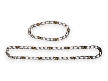 Tiffany & Co. Silver Necklace & Bracelet