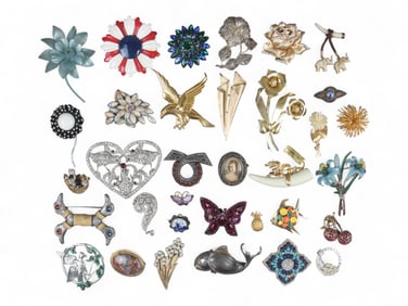Massive Estate Costume Jewelry Collection