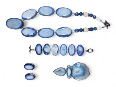 Amy Kahn Russell Sterling Jewelry Set