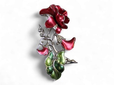 Vintage Marcel Boucher Floral Brooch