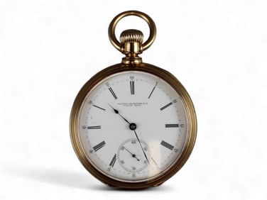 Patek Philippe 18K Gold Pocket Watch