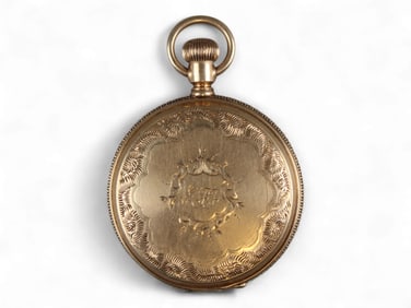 American Waltham 14k Gold Pocket Watch