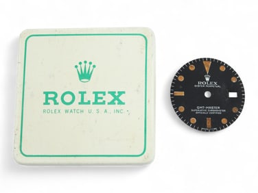 Vintage Rolex GMT-Master Dial in Tin