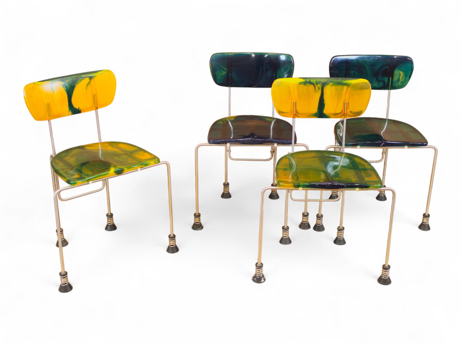 Gaetano Pesce 543 Broadway Chairs Set of 4 (1 of 8)