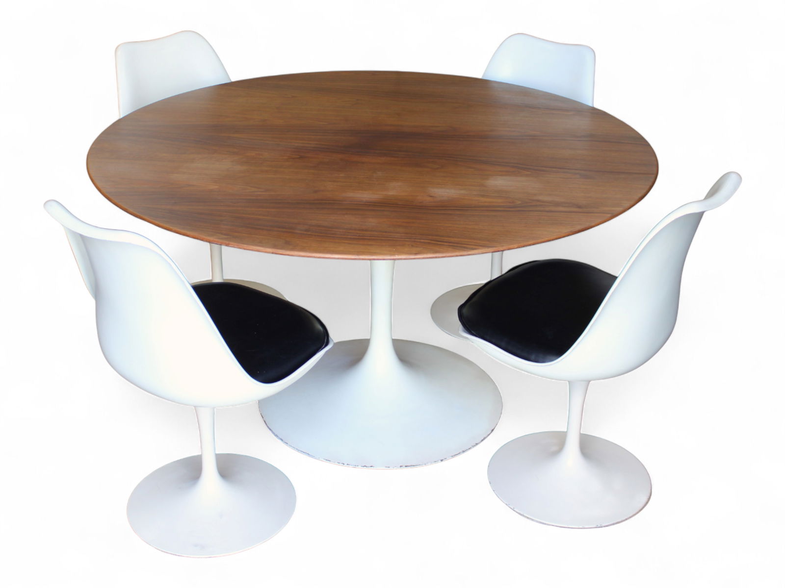 Knoll Saarinen Tulip Dining Table & 4 Chairs (1 of 10)