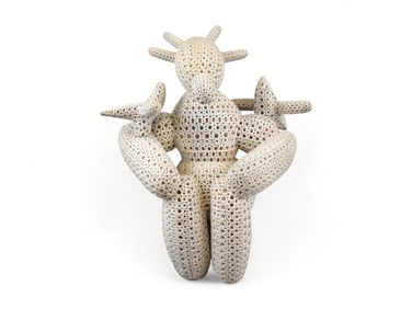 Alexander Ney Terracotta Abstract Figure Sculpture