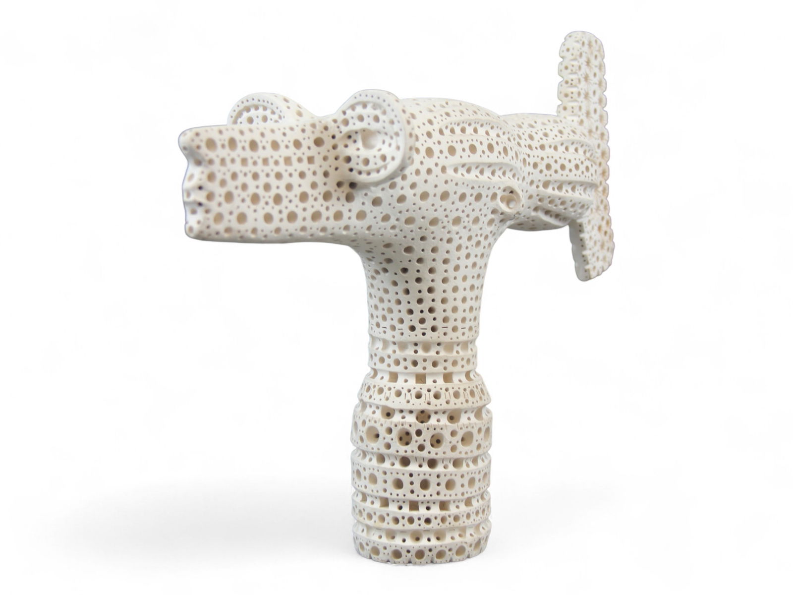 Alexander Ney Terracotta Stylized Head Sculpture (1 of 6)