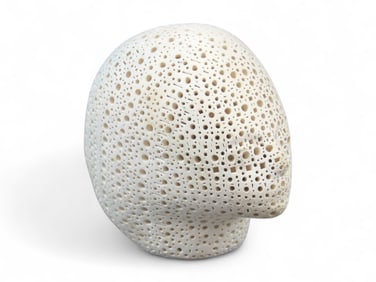 Alexander Ney Terracotta Head Sculpture