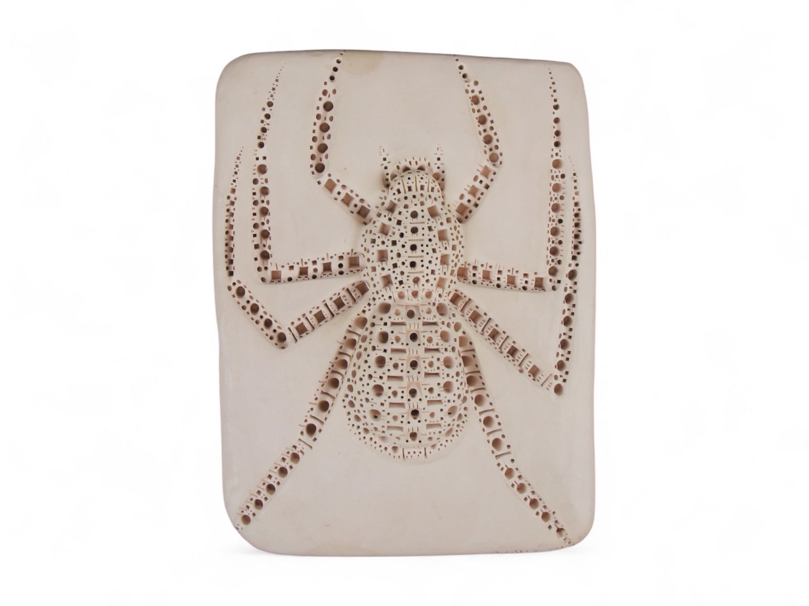 Alexander Ney Terracotta Spider Plaque (1 of 4)