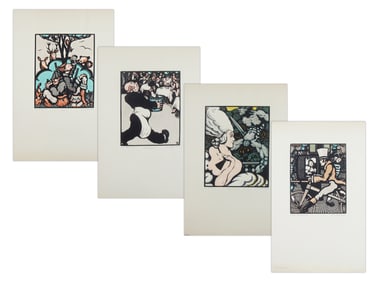 (4) Harry G. Spanner Signed Limited Ed Prints