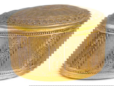 Tiffany Studios Bronze Adams Pattern Inkwell