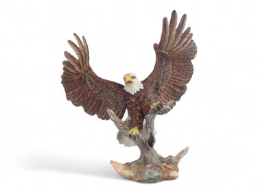 Boehm American Bald Eagle Porcelain Sculpture