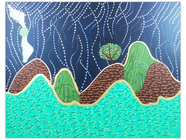 Carol Bevan, Acrylic On Canvas, Lot of 3