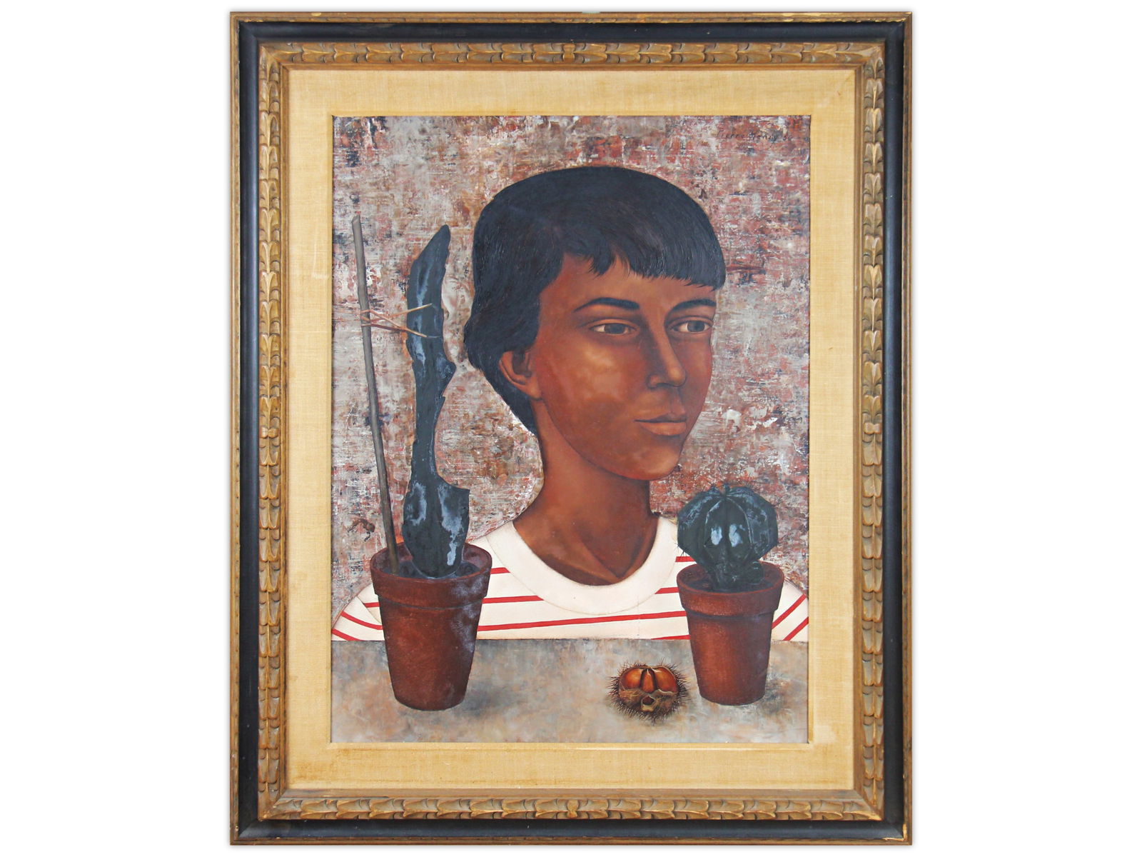 Pierre Henry, Oil on Masonite (1 of 3)