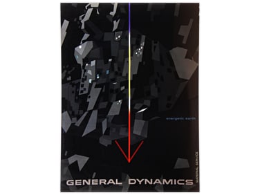 General Dynamics Energetic Earth Poster by Erik Nitsche