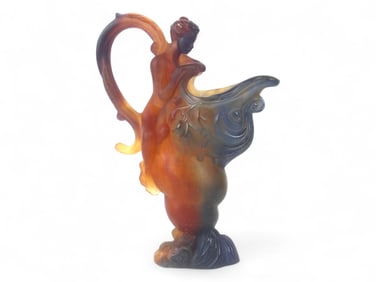 Daum Cire Perdue Pitcher