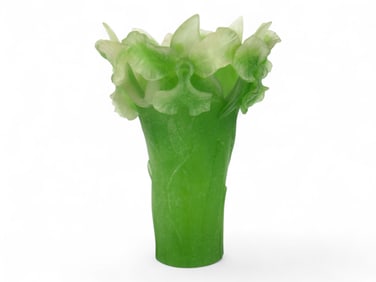 Daum Pate de Verre Vase
