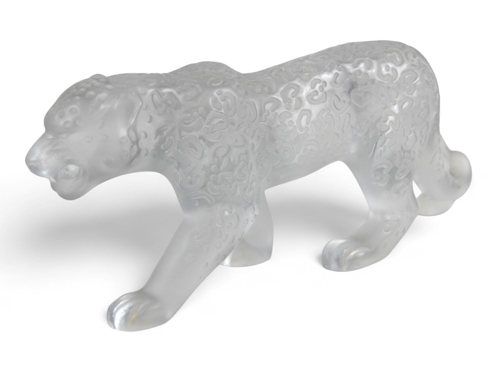 Lalique Frosted Rajah Jaguar (1 of 4)