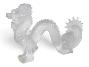 Lalique Dragon Figurine