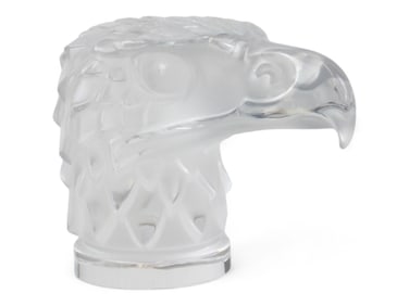 Lalique "Eagle Head" Car Mascot Figurine