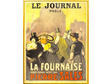 Le Journal / La Fournaise Poster, Poulbot