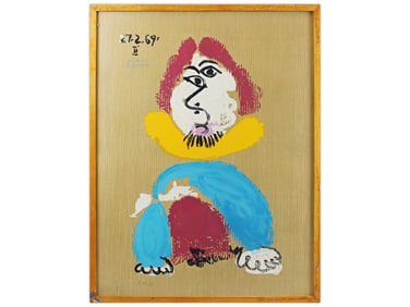 Picasso, Portrait Imaginaires 27.2.69 II Litho