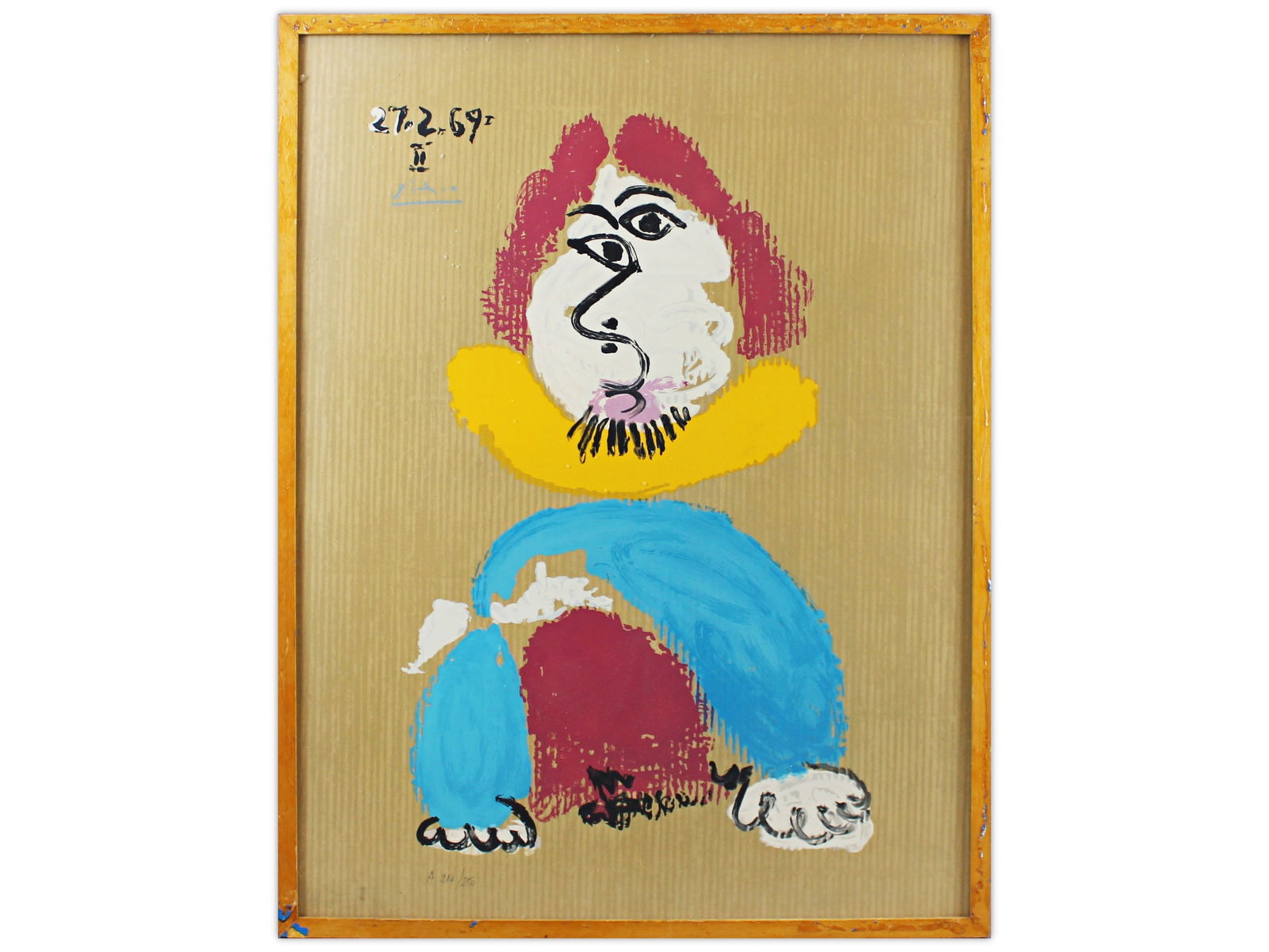 Picasso, Portrait Imaginaires 27.2.69 II Litho (1 of 3)