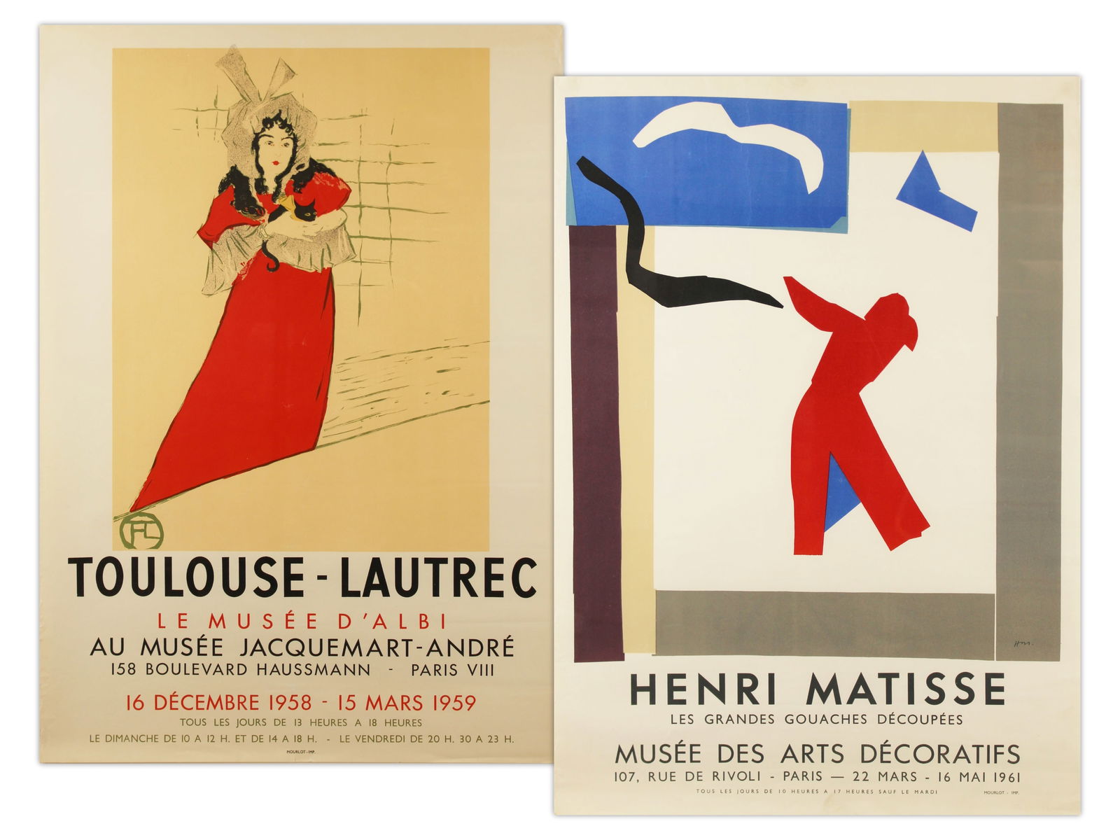 Toulouse-Lautrec & Matisse Exhibition Posters (1 of 3)