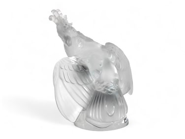 Lalique "Cockatiel" Cockatoo Sculpture