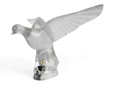 Lalique Dove Sculpture