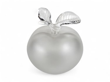 Lalique Large Apple Perfume Bottle with Stopper
