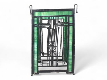 Bradley & Hubbard Slag Glass Hanging Pendant