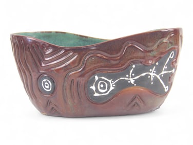 Julio de Diego Stonelain Pottery Bowl