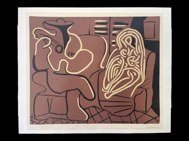 Pablo Picasso, Signed Linocut