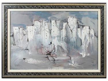 Gino Hollander, Abstract Oil on Canvas