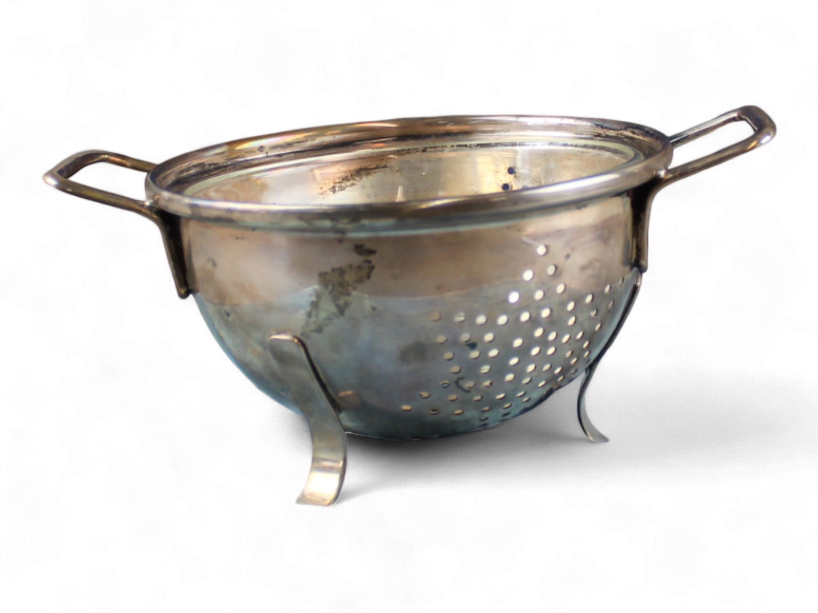 Cartier Silver Miniature Colander with Orig Box (1 of 11)