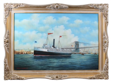 Albert Nemethy, O/C Steam Ship Horatio Hall