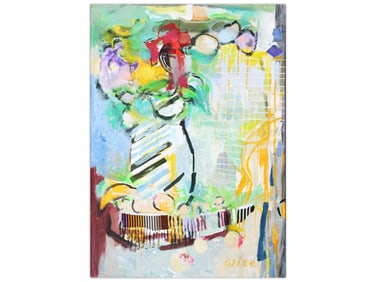 Batya Wise, "Abstract" Mixed Media on Canvas