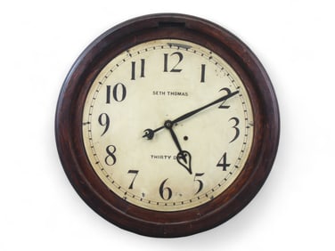 Seth Thomas 30 Day Wall Clock