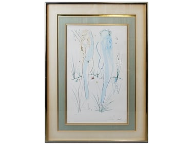 Salvador Dali Etching, Return O' Shulamite