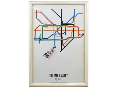 Travel Poster Tate Gallery by Tube London