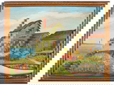 Rachel Beebe, Oil on Board, Long Island NY