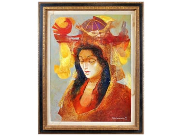 Rafa Fernandez, Oil on Canvas Portrait